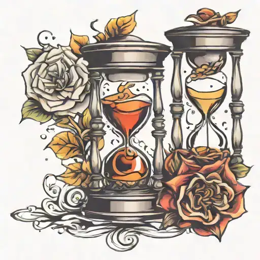 Hourglass Running Out Of Time