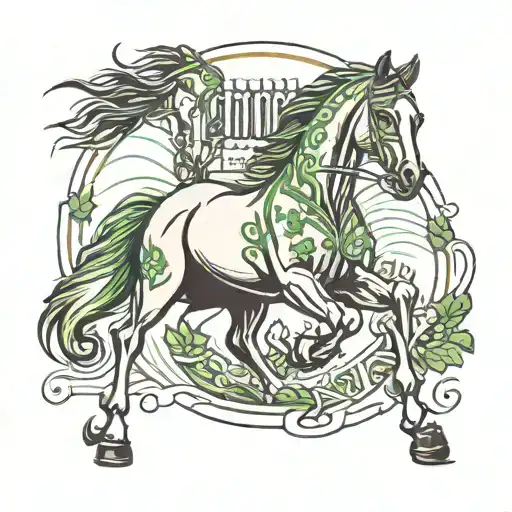 Baseball Horses Irish