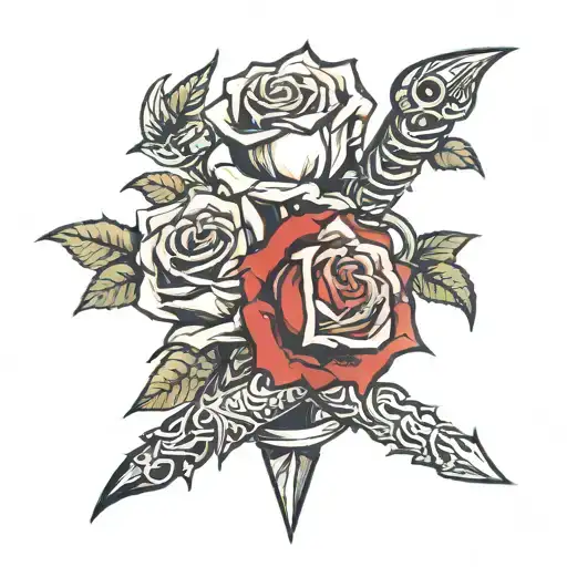 Snake Dagger Roses Growing