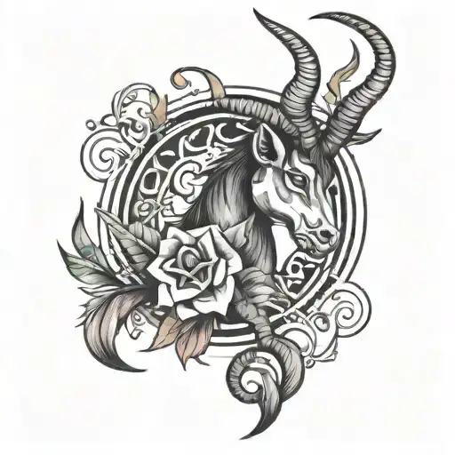 Capricorn Tattoo Inspired