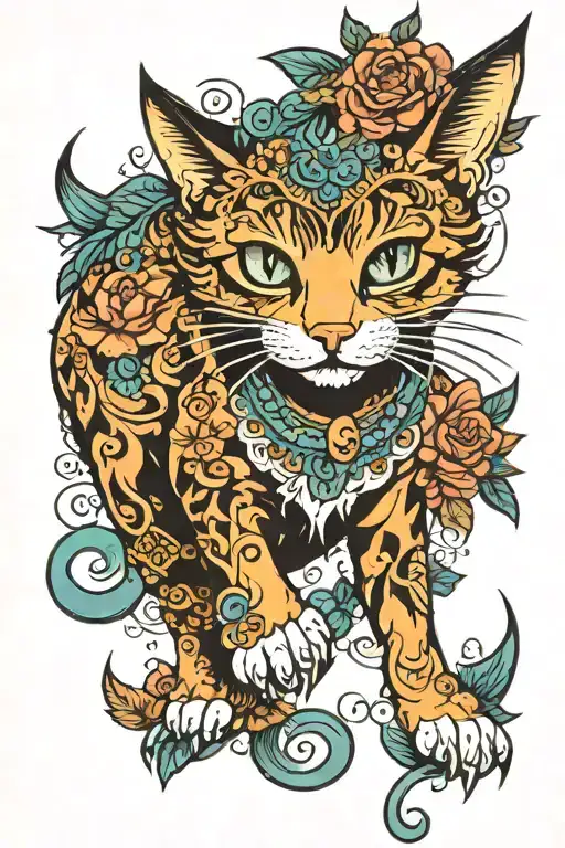 Cat Neo Traditional Style