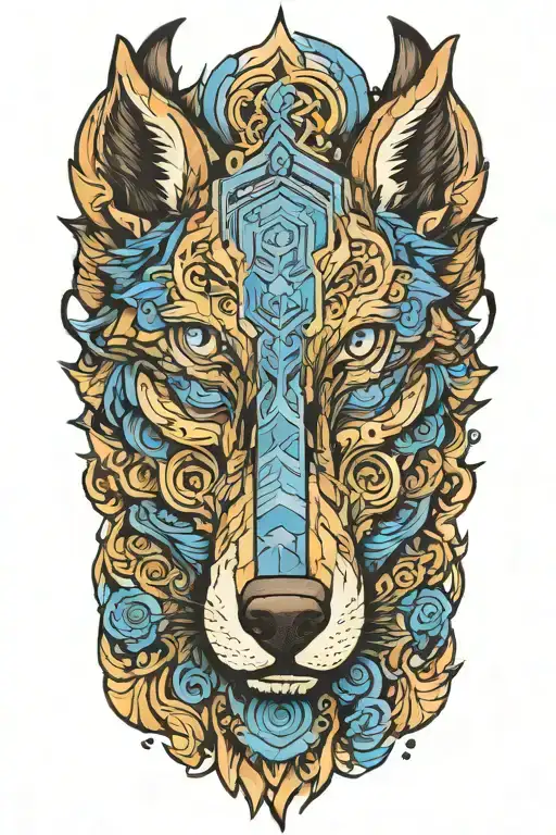 Wolf Blue Eyes Minecraft