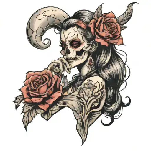 Shugar Skull Woman Sexy Woman Who Has Confidence