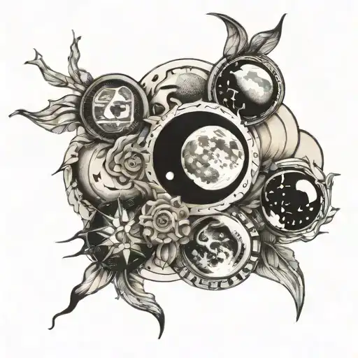 Different Moon Phases