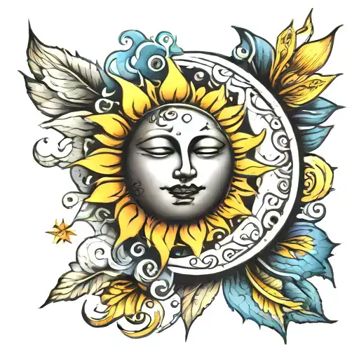 Sun Wrapped Around Moon