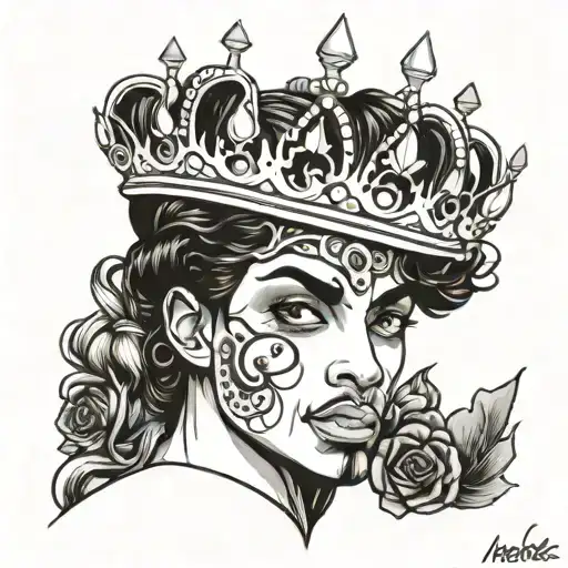 Prince With A Crown For The Dot In I