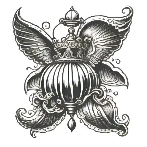 Crown Parachute Hanging