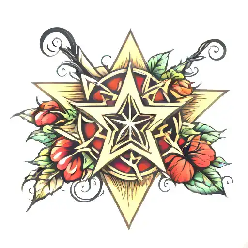 Five Point Star Sign