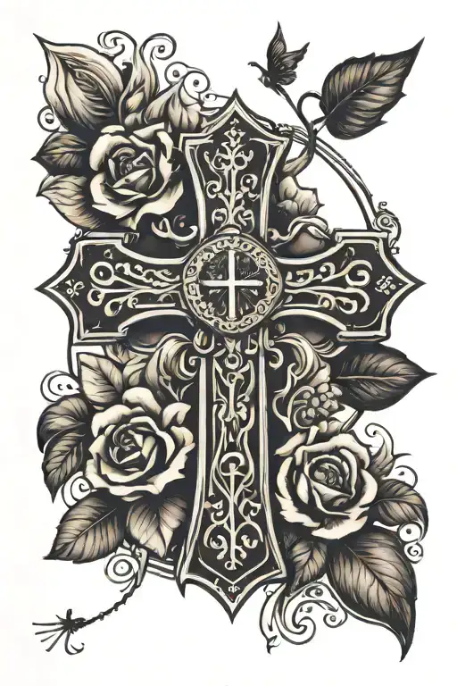 Cross With Date