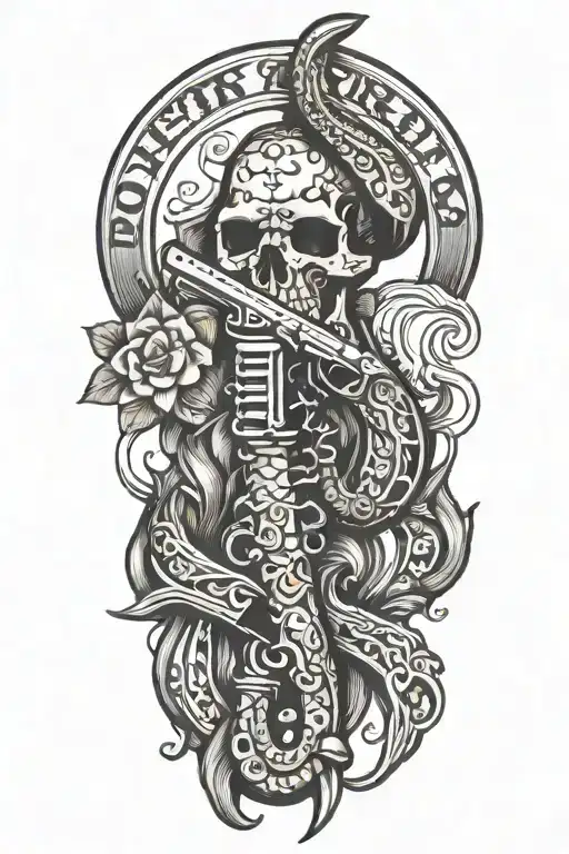 Don't Tread On Me Flintlock Pistols