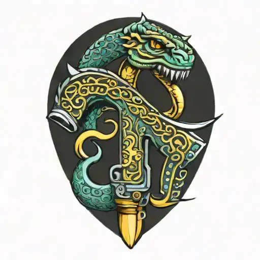 Don't Tread On Me Pistols