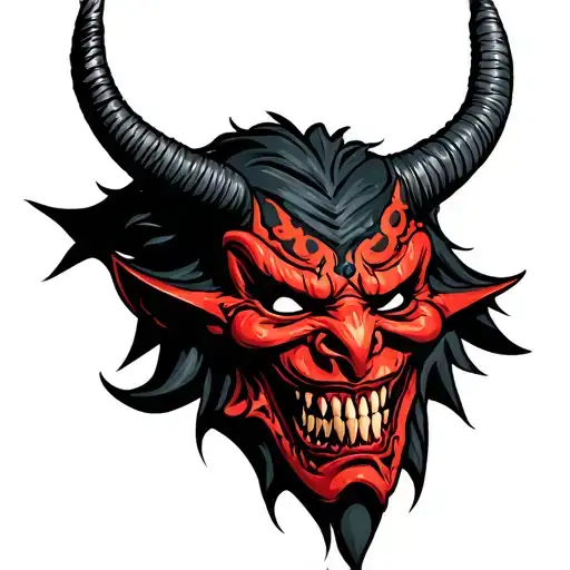 Scary Devil Mask