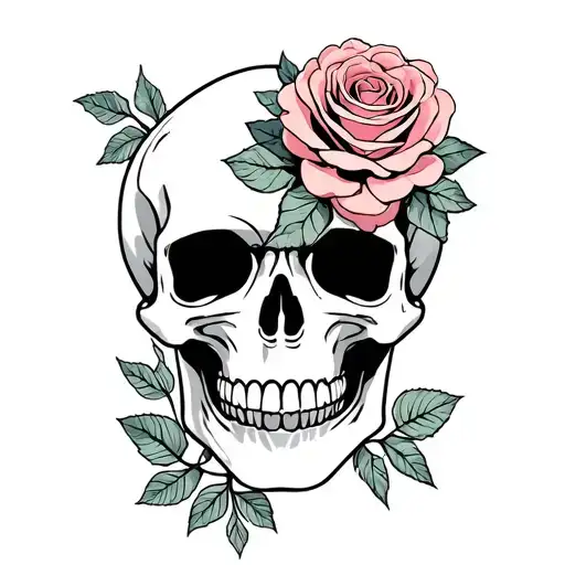 Skull And Roses