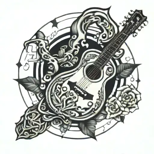 Guitar Zodiac Sign