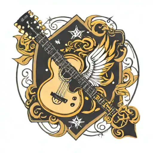 Guitar Sagittarius Scorpio Zodiac Sign