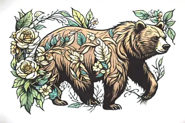 Bear And Nature Inspired