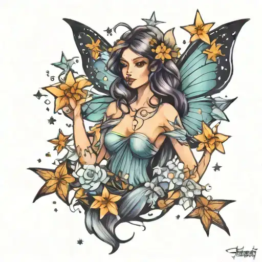 Fairy With Stars