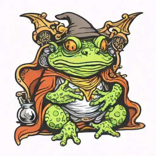 Evil Wizard Lord Toad Sitting
