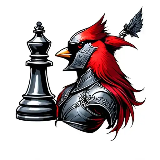 Black Knight Chess Cardinal