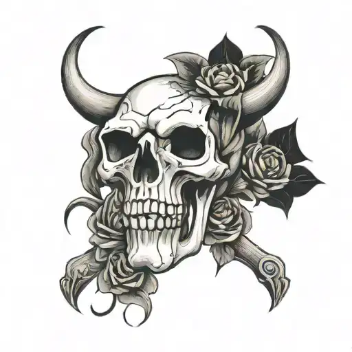 Taurus Skull Virgo