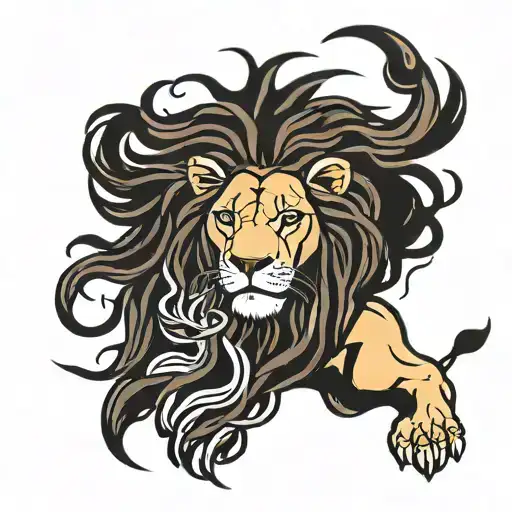 Lion With Locs