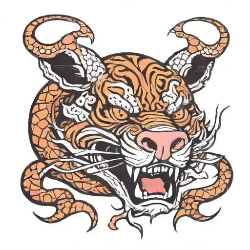 Pig Tiger Snake Demon