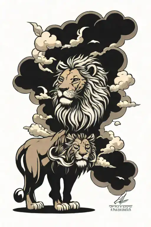 Cloud And Lion Head
