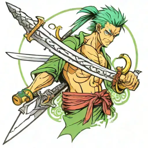 Swords Of Zoro One Piece