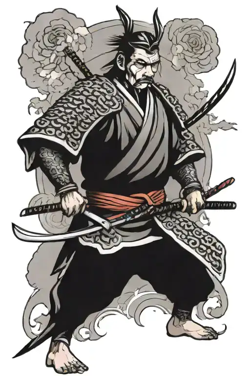 Samurai Standing