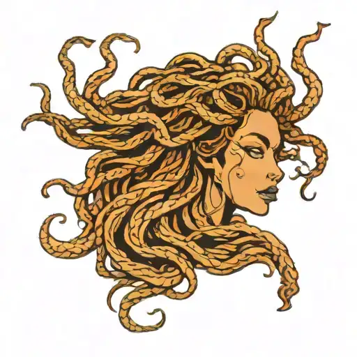 Medusa With Dreadlocs