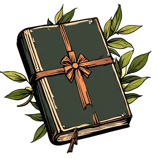 A Bible With Olive Branch