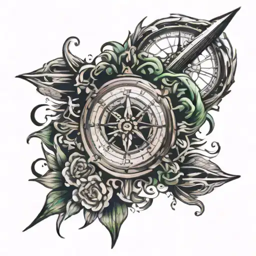 Saguitarious With Compass