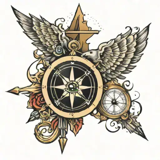 Saguitarious And Compass