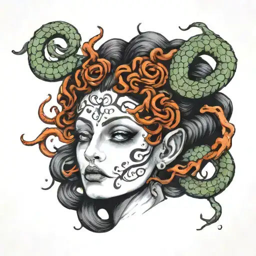 Trinacria Medusa Pain Eternally Poetic