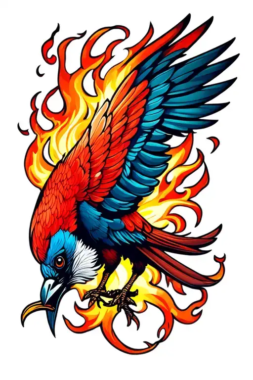 Slavic Bird Of Fire