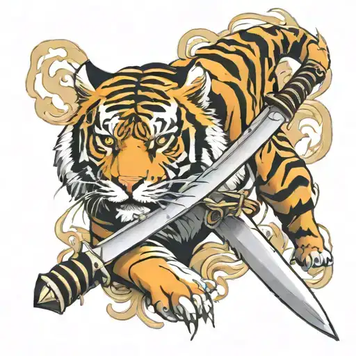 Sword And Tiger