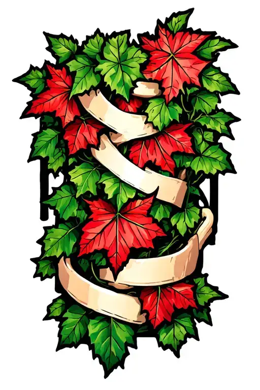 Virginia Creeper Vines Wrapped