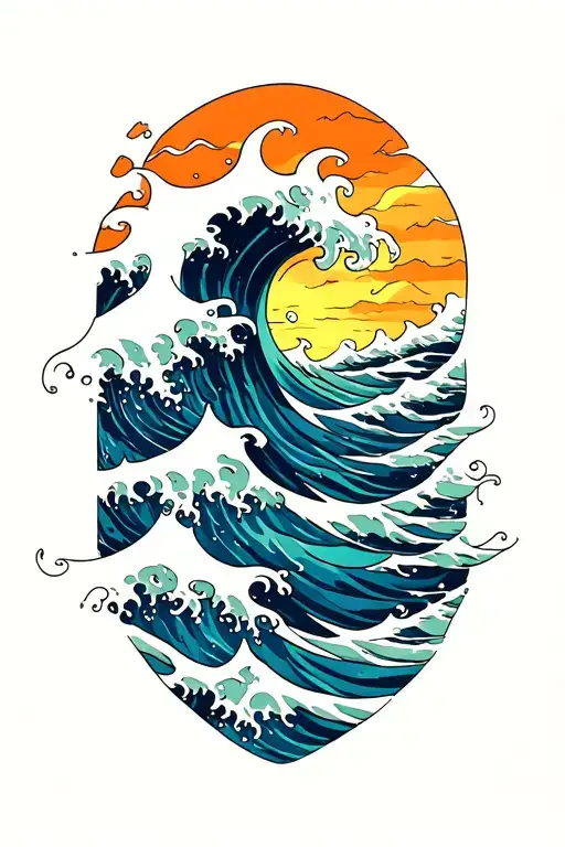 Ocean Wave Pattern