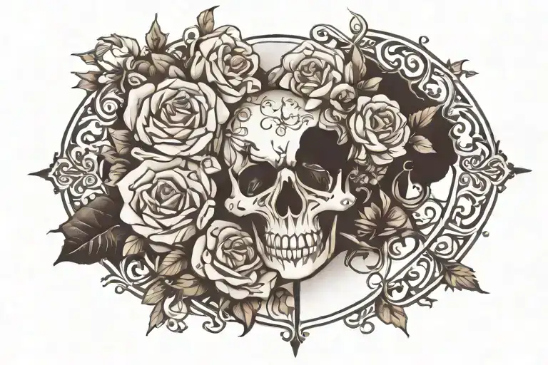 Collarbone Goth Emo Feminine