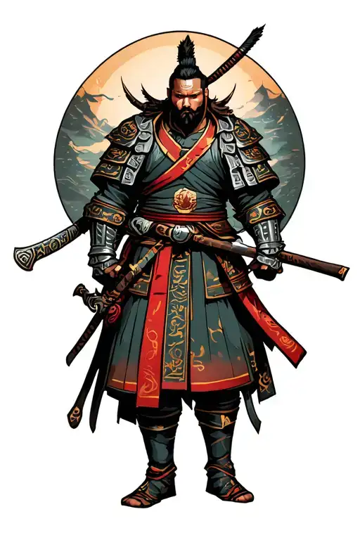 Ronin Warrior Standing