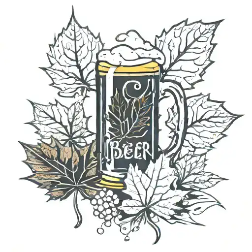 Beer Canada Travel Leaf