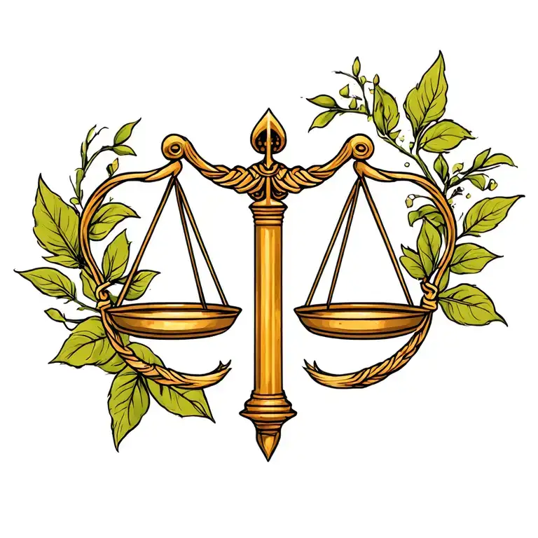 Balanced Libra Symbol