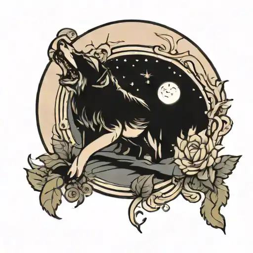 The Moon And The Wolf