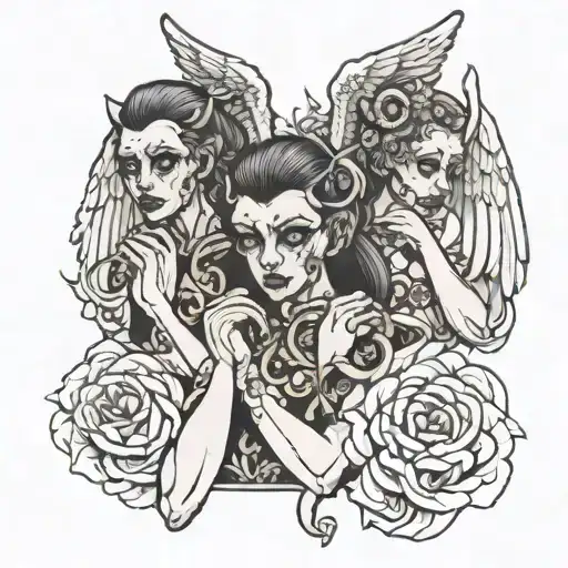 Hear No Evil Speak No Evil See No Evil In Angels