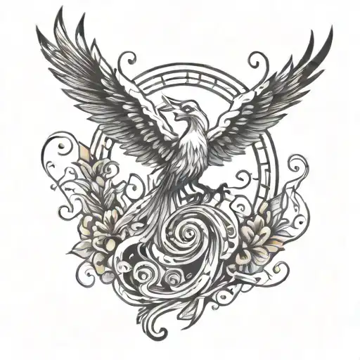 Music Notes Phoenix Rising