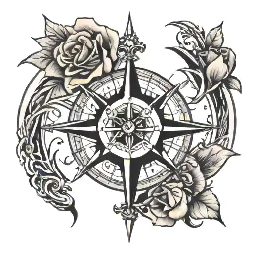 Rose Compass Wind Rose