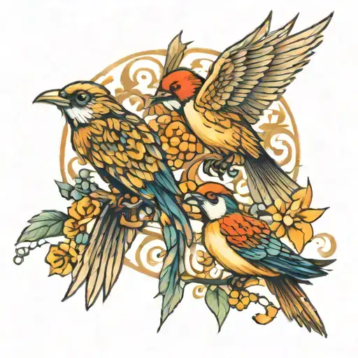 Birds And Angels