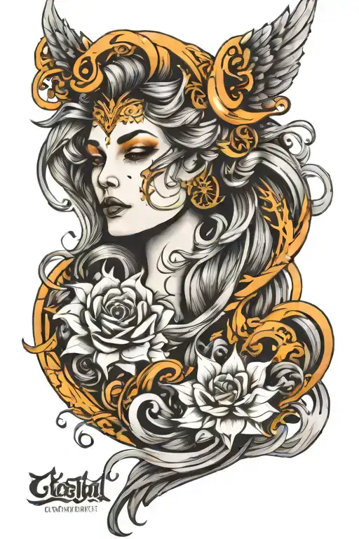 Celestial Fineline Sleeve