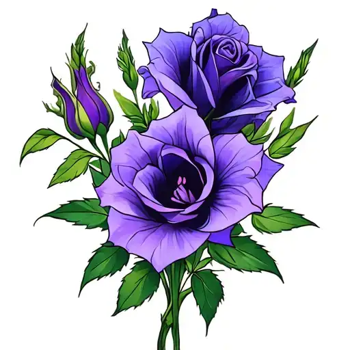 Rose Violet Gladiolus