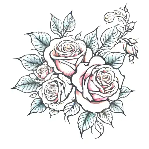 Chantell Covered In Roses